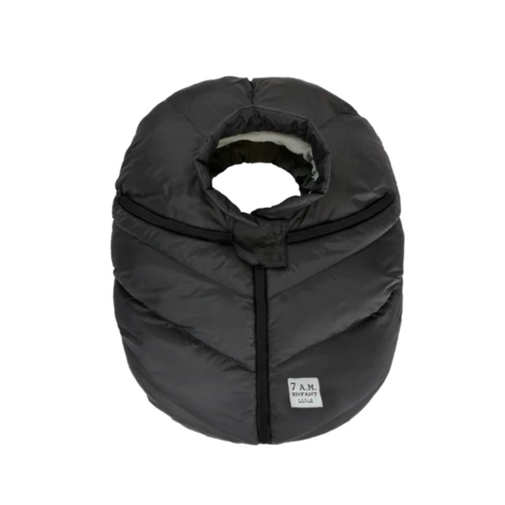 7 A.M. Enfant Charcoal Kids Puffer Scarf